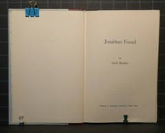 Jonathan Found by Cecil Maiden 1957, Hardcover 1270