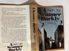 P K Dick A Scanner Darkly 1st ed 1st printing Doubleday 1977 Ex-Library VG
