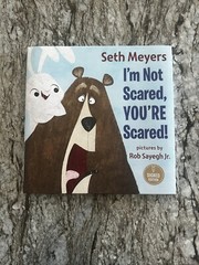 AUTOGRAPHED/SIGNED Book I’m Not Scared, Your Scared! Seth Meyers HC NEW SNL