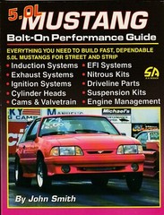 5.0L Mustang Bolt-On Performance Guide By John Smith softcover NOS Free US ship