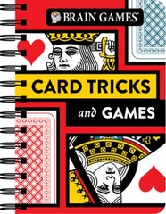 Brain GamesÂ® Mini – Card Tricks and Games – Spiral-bound – VERY GOOD