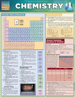 Chemistry : A QuickStudy Laminated Reference Guide by Mark Jackson (2012, Book,