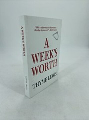 Week’s Worth SC Thyme Lewis 2023 1st ed Palmetto Publishing As New SC SIGNED