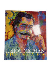 Leroy Neiman Five Decades By Leroy Neiman 2003 First Edition Hardcover Signed