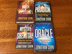 Jonathan Cahn Books X 4 Paradigm, Oracle, Book Of Mysteries, Mystery Of Shemitah