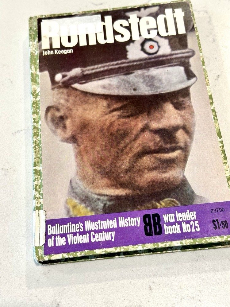 Unique💎Ballantine Illustrated History- War Leaders: Rundstedt by John Keegan