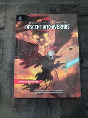 D and D Baldur’s Gate: Descent Into Avernus (2019, Hardcover)- No Map Of Elturel