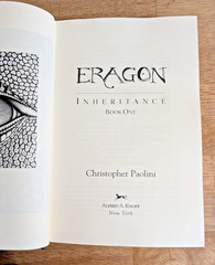 Eragon by Christopher Paolini Leather Collectible Edition Deluxe Gift Gilt Edges