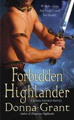 Forbidden Highlander: A Dark Sword Novel – Mass Market Paperback – VERY GOOD