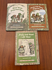 FROG AND TOAD – FIRST EDITION HARDCOVER DJ LOT OF 3 BOOKS 1970’S by ARNOLD LOBEL
