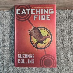 Suzanne Collins Catching Fire Hardcover Dust Jacket Hunger Games Book 2