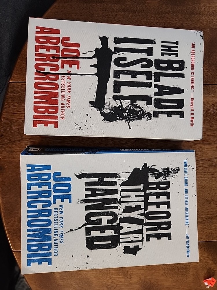 The Blade Itself, Before They Are Hanged (The First Law Trilogy, 1 And 2) Lot