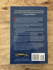 Original Intent: The Courts, the Constitution and Religion by David Barton