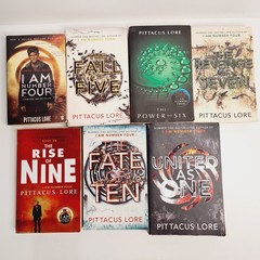 Pittacus Lore 7 x Lorien Legacies Series paperback | Sci Fi, Fantasy, dystopian