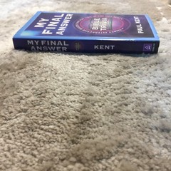 My Final Answer Bible Trivia Paul Kent 2000 Barbour Publishing Christian Book