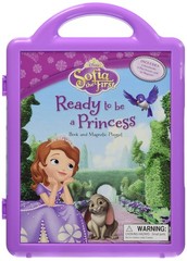 Sofia the First Ready to be a Princess: Book and Magnetic Playset – Scollon,…