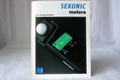 Sekonic Meter Brochure for Model L718,L328,L318B,L778,L398M 6 pages in English
