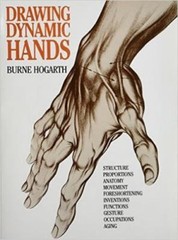 Drawing Dynamic Hands, Hogarth, Burne, 9780823013685