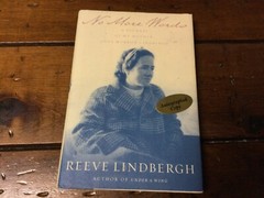 ** SIGNED 1st Edition ** REEVE LINDBERGH ** No More Words ** (2001 HC/DJ) **