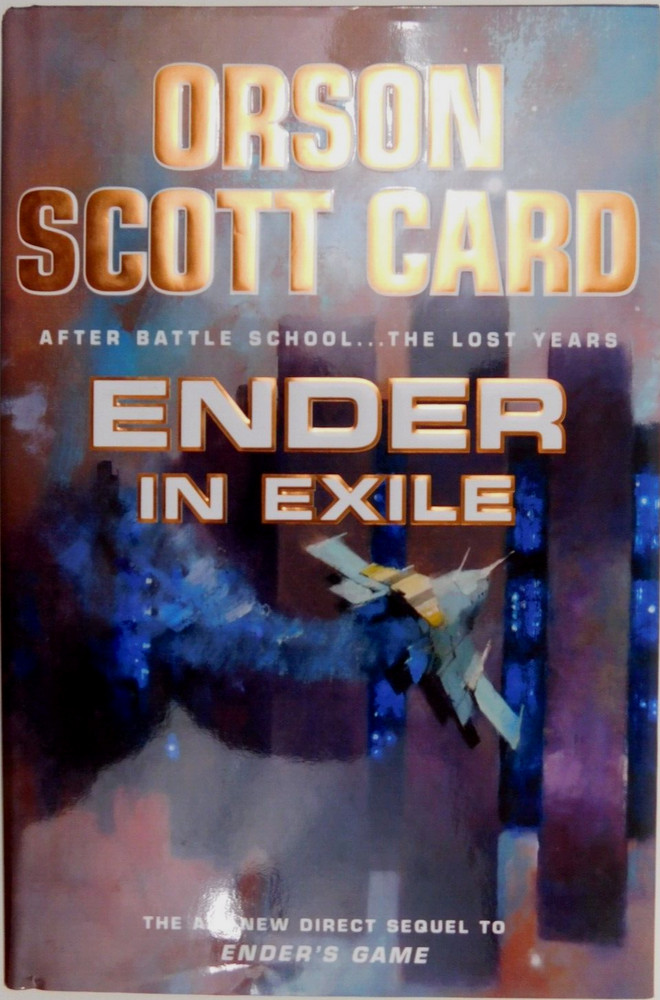 *SIGNED* plate 2008 ORSON SCOTT True 1st ed 380 pages ENDER IN EXILE Unread HCDJ