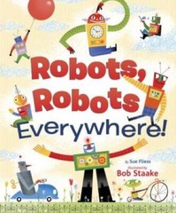 Robots, Robots Everywhere (Little Golden Board Book) – Board book – GOOD
