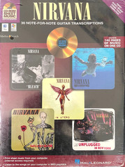 Nirvana 30 Note For Note Guitar Transcriptions Cd-Rom Sheet Music Over 140 Pages