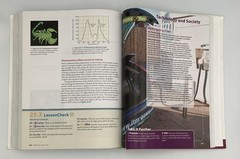 Physics James S. Walker Pearson HC Green Illustrated Textbook United States