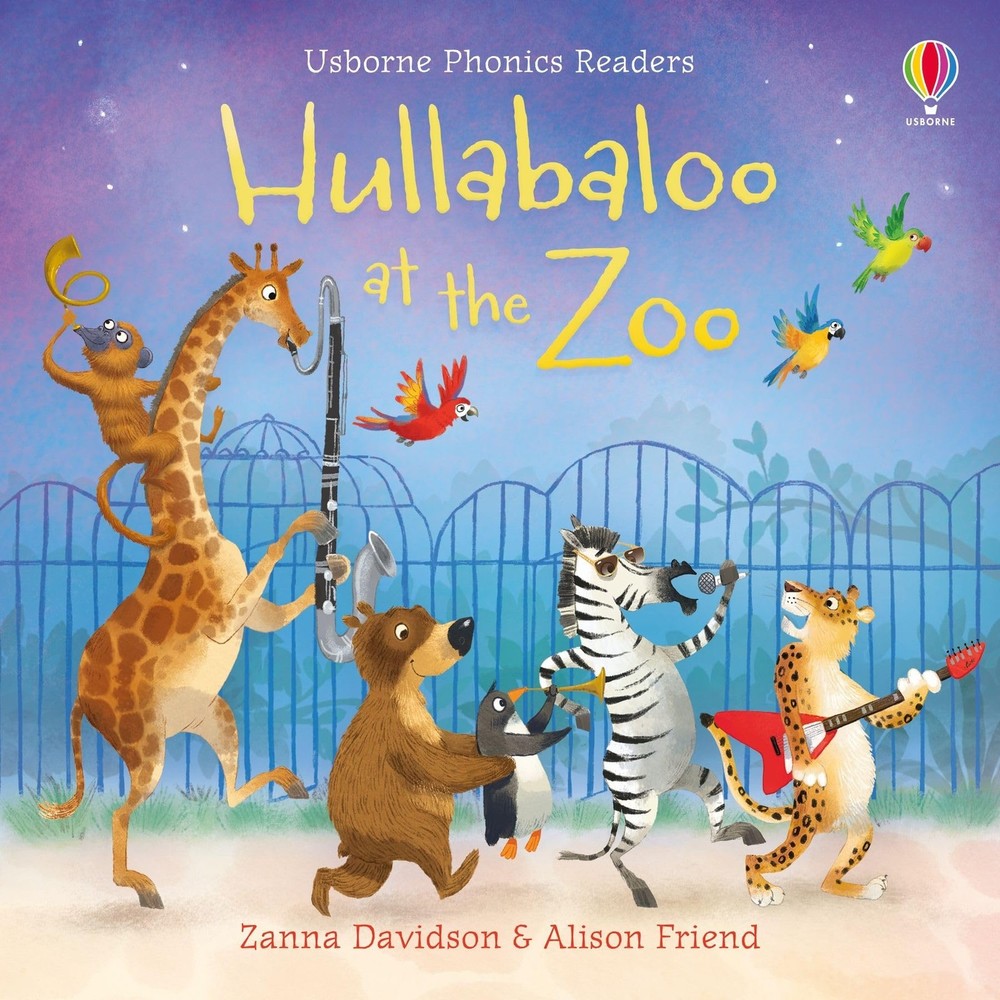 Hullabaloo at the Zoo – paperback Davidson, Zanna|Friend, Alison