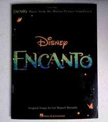 Disney Encanto by Lin-Manuel Miranda, Piano, Sheet Music, No CD, Large Paperback