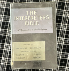 Abingdon Press The Interpreter’s Bible Vol 11 Philippians-Hebrews HC 1955
