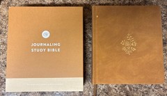 ESV Journaling Study Bible By J.I. Packer Trutone Over Board New Never Written