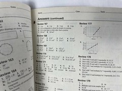Prentice Hall Mathematics Middle Grades Mathematics skills and Review and Pract