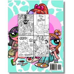 Stoner Coloring Book: Unique Trippy Psychedelic Colouring Pages for Adults