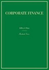 Corporate Finance (Hornbooks)