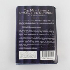 New Revised Standard Version Bible Apocrypha Bruce M. Metzger NRSV Bible 1990