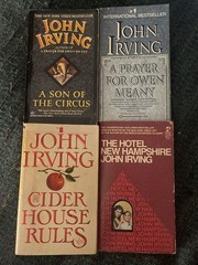 Lot Of 4 John Irving Novels Nice Trade Paperbacks Widow Avenue Bears Twisted