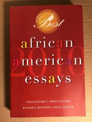 Best African American Essays by Gerald Early; Randall Kennedy Very Good PB Book