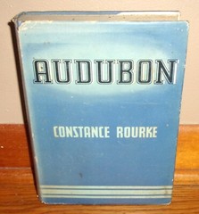 AUDUBON-1936 Biography-CONSTANCE ROURKE-12 Color Audubon Plates-Ex HC w/DJ oop!