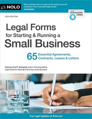 Legal Forms for Starting & Running a Small Business: 65 Essential Agreements…