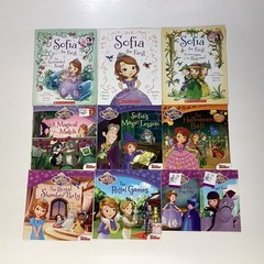 Sofia the First Preschool Kindergarten Picture Children’s Story 10 Book Lot