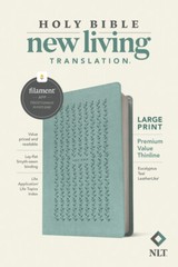 Nlt Large Print Premium Value Thinline Bible, Filament Enabled Edition (Lea…