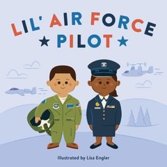 Lil’ Air Force Pilot Board Books RP Kids