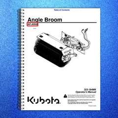 LAND PRIDE AB48 Angle Broom Operators Manual – STEEL WIRE BOUND – TOUGH COVERS