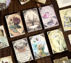 Tiny Book Filled W/ Pull Out Pictures Butterflies 60 Pages Note Paper Insects