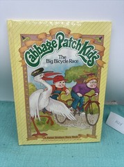 CABBAGE PATCH KIDS The Big Bicycle Race 1984 Parker Bros. HB Children’s Book