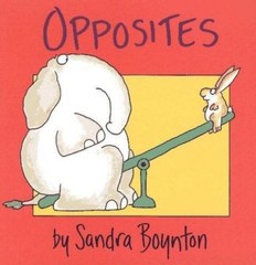 Opposites – board book, Sandra Boynton, 0671449036