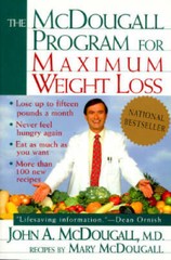 The McDougall Program for Maximum Weight Loss – Paperback – GOOD