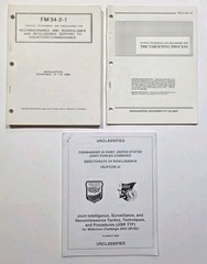 US Army Targeting and Intelligence Surveillance ISR Historic Books Vintage