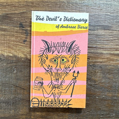 Ambrose Bierce The Devil’s Dictionary Peter Pauper Press Hardcover Illus 1958