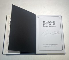 Black Fire, by James Kidman, 2004, Cemetery Dance, Limited Signed First Edition